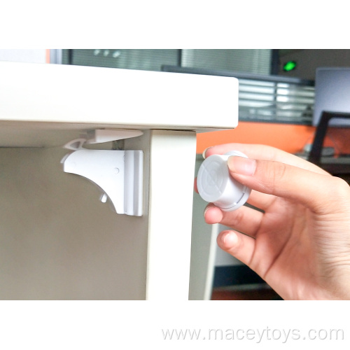 Baby Adhesive Mount Magnetic Cabinet Drawer Safety Lock